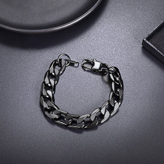 Pulseira de corrente de elos cubanos