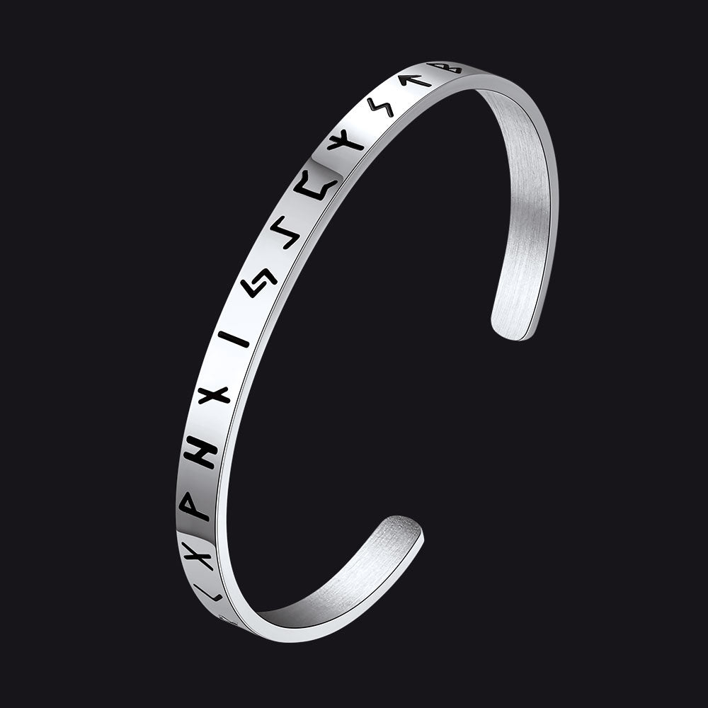 Pulseira de punho com runas nórdicas vikings