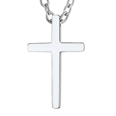 Klassische Kreuz Halskette MännerFrauen