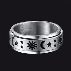 casaivy Ring Mond Stern Sonne