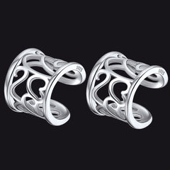 Keltischer Knoten 925 Sterling Silber Knorpel Ohr Manschette