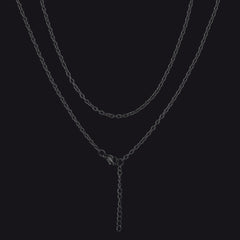 Rolo Cable Chain Necklace for Women Men 2MM Width