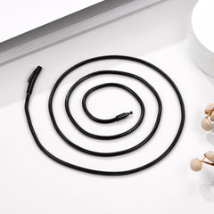 Thin Snake Chain Necklace for Men Women 2mm Width