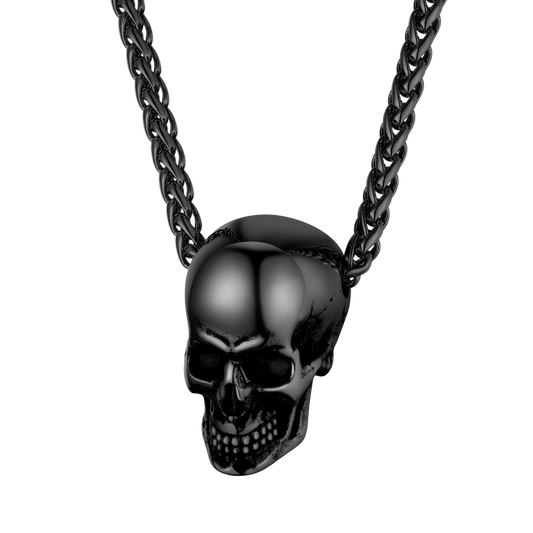 Gothic Totenkopf Halskette Anhänger Herren