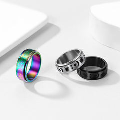 casaivy Ring Mond Stern Sonne