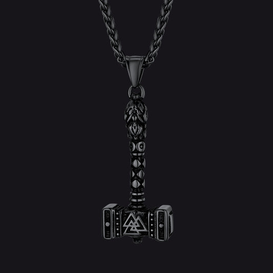 Thors Hammer Halskette Wikinger Mjolnir Charm Herren