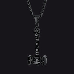 Thors Martelo Colar Viking Mjolnir Charme Masculino