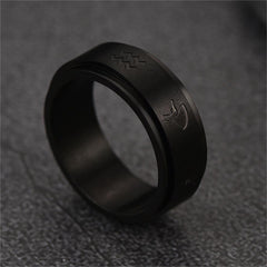 Egyptian Eye Horus Spinning Ring