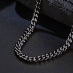 To My Man Miami Cuban Link Chain Halskette, Geburtstags- oder Jubiläumsgeschenk für ihn