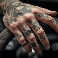 Irish Triquetra Celtic Knot Ring Men Women