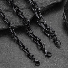 Rolo-Gliederarmband aus Edelstahl