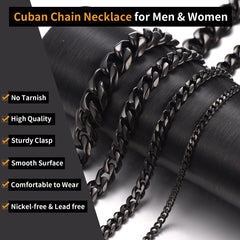 Klobige Miami Curb Cuban Link Chain Halskette für Männer