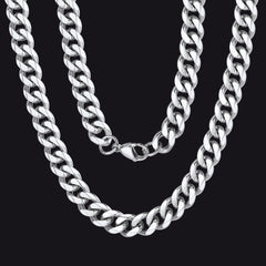 Klobige Miami Curb Cuban Link Chain Halskette für Männer