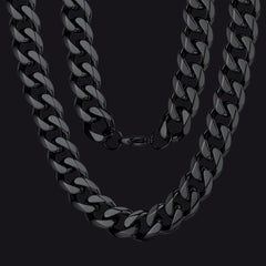 Klobige Miami Curb Cuban Link Chain Halskette für Männer