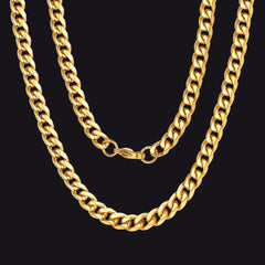 Klobige Miami Curb Cuban Link Chain Halskette für Männer