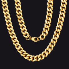 Klobige Miami Curb Cuban Link Chain Halskette für Männer