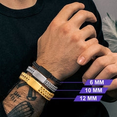 Franco-Kettenpanzerarmband