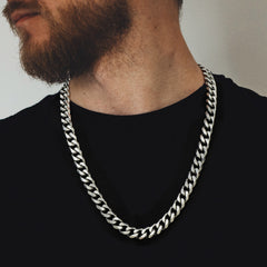 Klobige Miami Curb Cuban Link Chain Halskette für Männer