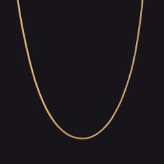 Stainless Steel 1.2mm Slim Chain Necklace for Women