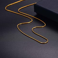 Stainless Steel 1.2mm Slim Chain Necklace for Women