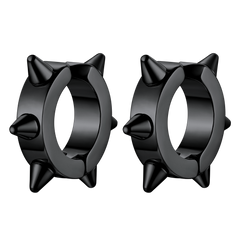 Brincos de gancho de orelha de ouriço em promoção relâmpago para homens