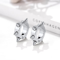 Brincos de gancho de orelha de ouriço em promoção relâmpago para homens