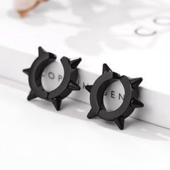 Brincos de gancho de orelha de ouriço em promoção relâmpago para homens