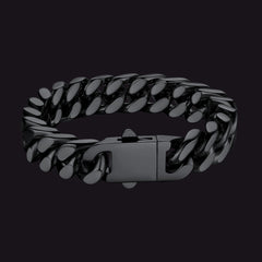 Pulseira de corrente cubana Miami com 5/7/9/12 mm de largura