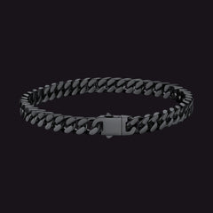 Pulseira de corrente cubana Miami com 5/7/9/12 mm de largura