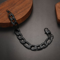 Pulseira Figaro Cuban Link Chain Curb 6mm-13mm