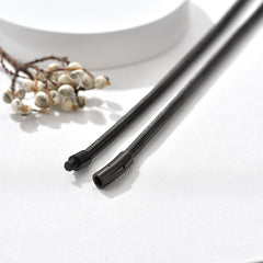 Choker-Halskette mit Schlangenkette und Fischgrätenmuster für Damen, 5 mm Breite