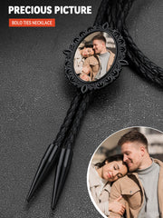 Gravatas Bolo personalizadas com foto, presente memorial para homens e mulheres