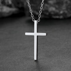 Klassische Kreuz Halskette MännerFrauen