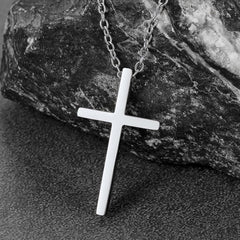 Klassische Kreuz Halskette MännerFrauen