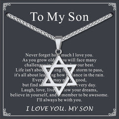 Colar Judaico Magen Estrela de Davi Masculino Feminino