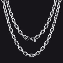 Klassische Rolo-Gliederkette, 18–30 Zoll Kette für Männer