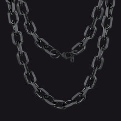Klassische Rolo-Gliederkette, 18–30 Zoll Kette für Männer