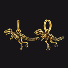 T-Rex Dinosaur Earrings Gift for Men Women