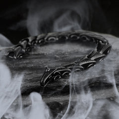 Pulseira Chunky Dragon Chain em Aço Inoxidável