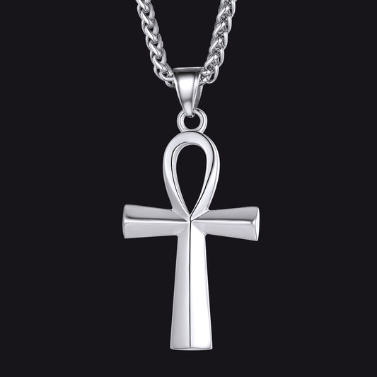 Ägyptische koptische Ankh-Kreuz-Halskette für Herren und Damen