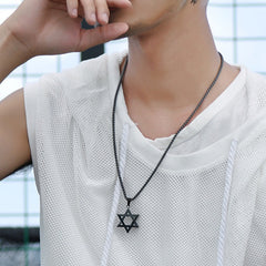 Colar Judaico Magen Estrela de Davi Masculino Feminino