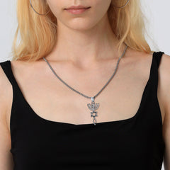 Messianisches Siegel Jerusalem Halskette Amulett Anhänger