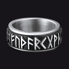 Anel de Runa Viking Nórdica Masculino
