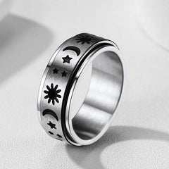 casaivy Ring Mond Stern Sonne