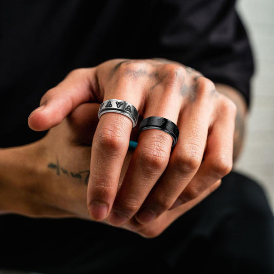 Keltischer Knotenring für Herren