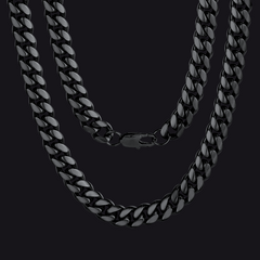 Colar feminino com corrente grossa de Miami Cuban Curb