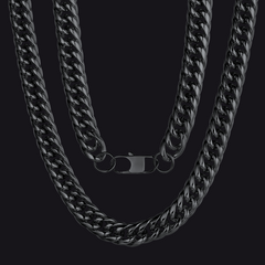 Colar feminino com corrente grossa de Miami Cuban Curb