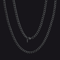 Colar feminino com corrente grossa de Miami Cuban Curb