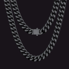 To My Man Miami Cuban Link Chain Halskette, Geburtstags- oder Jubiläumsgeschenk für ihn
