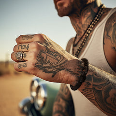 Pulseira Viking Snake Jrmungandr de Aço Inoxidável